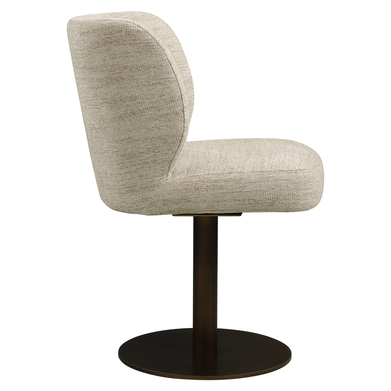 Esszimmerstuhl Fiona natural softweave drehbar - Richmond Interiors