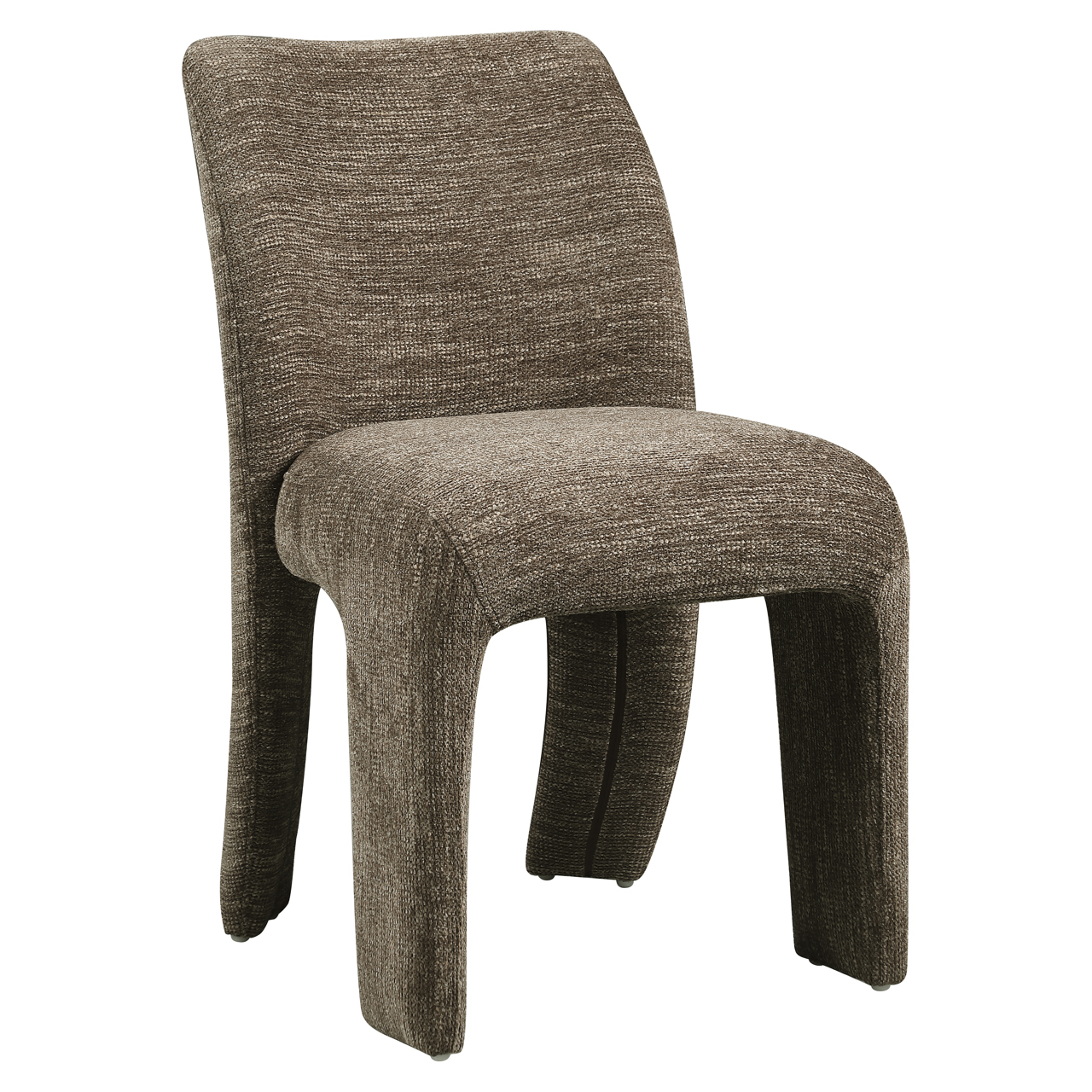 Silla de comedor Maya marrón softweave (set de 2) - Richmond Interiors