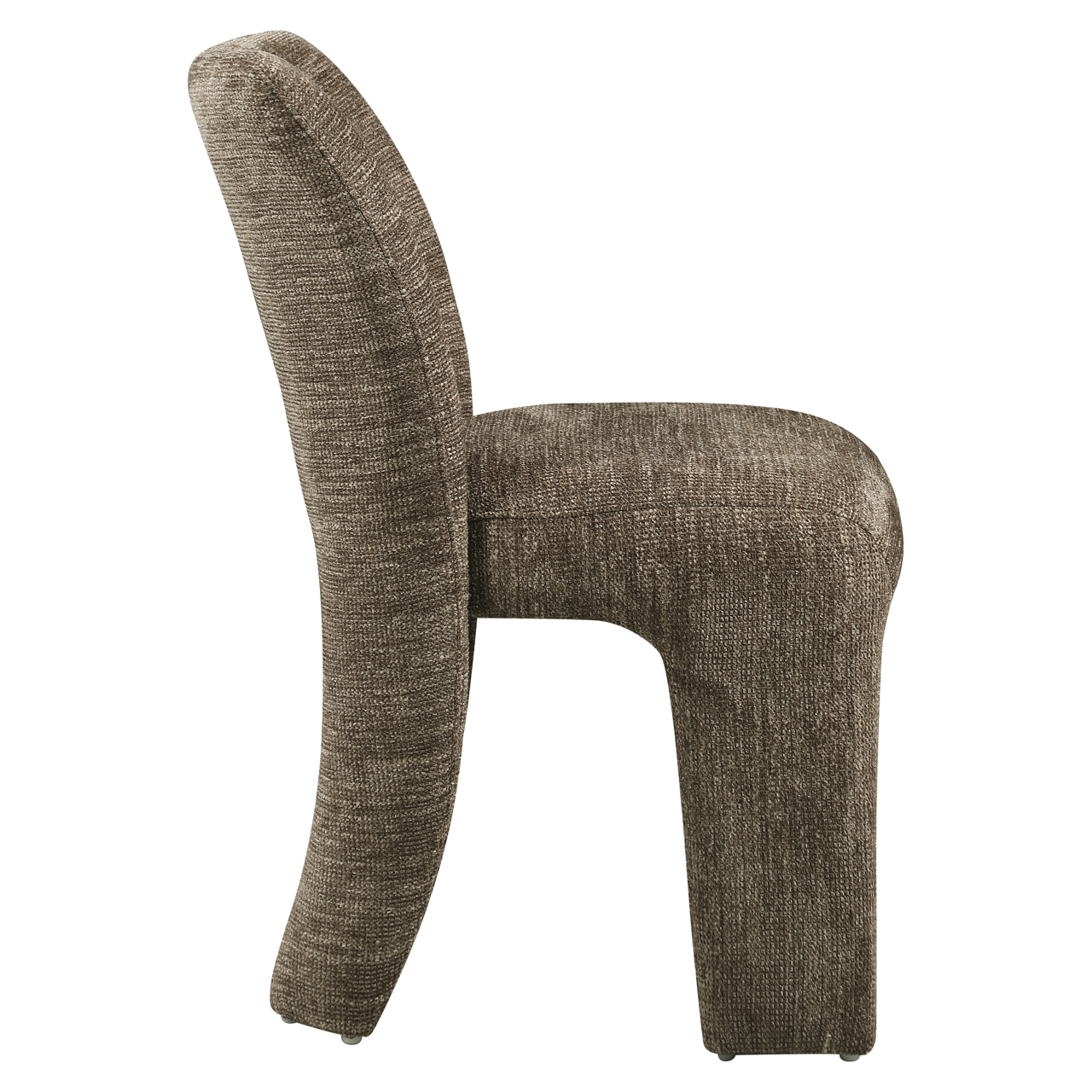 Silla de comedor Maya marrón softweave (set de 2) - Richmond Interiors