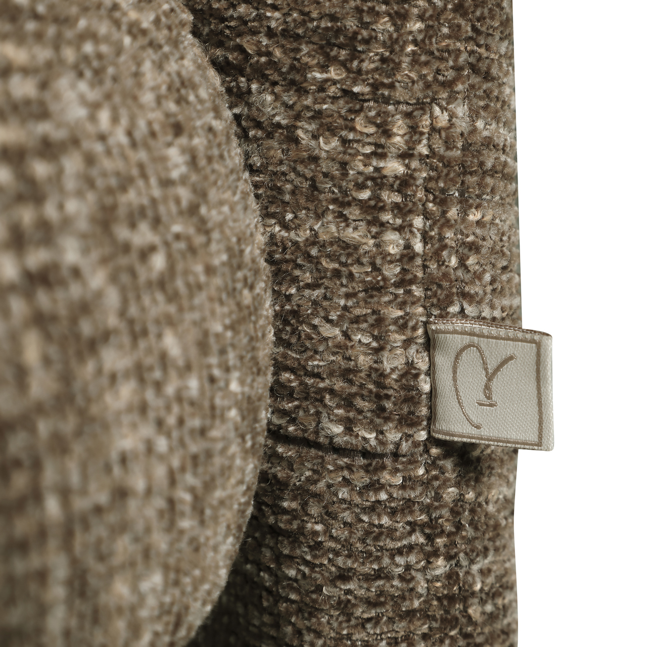 Silla de comedor Maya marrón softweave (set de 2) - Richmond Interiors