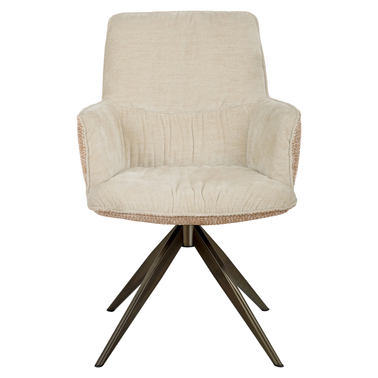 Esszimmerstuhl Chase ginger jacquard drehbar - Richmond Interiors