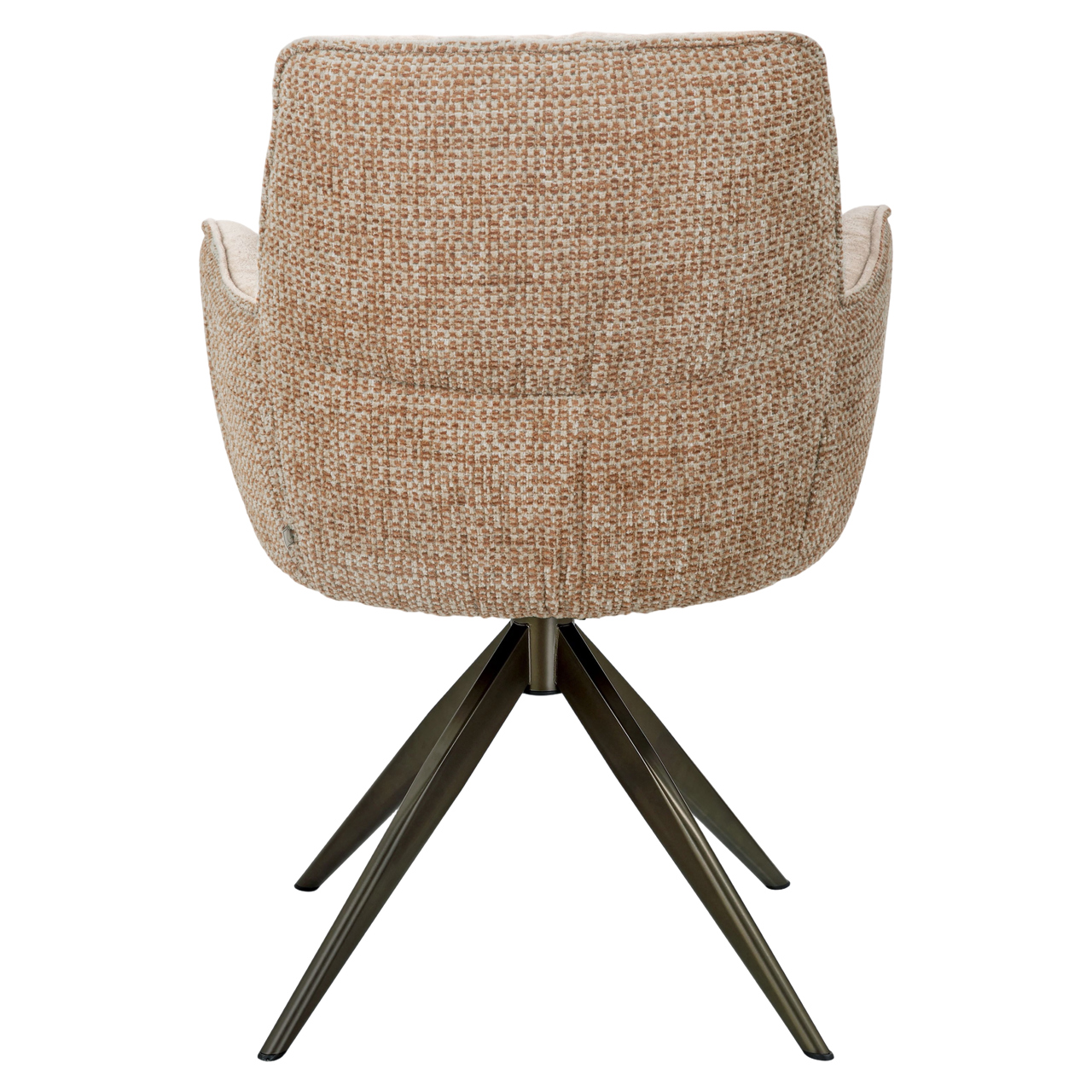 Esszimmerstuhl Chase ginger jacquard drehbar - Richmond Interiors