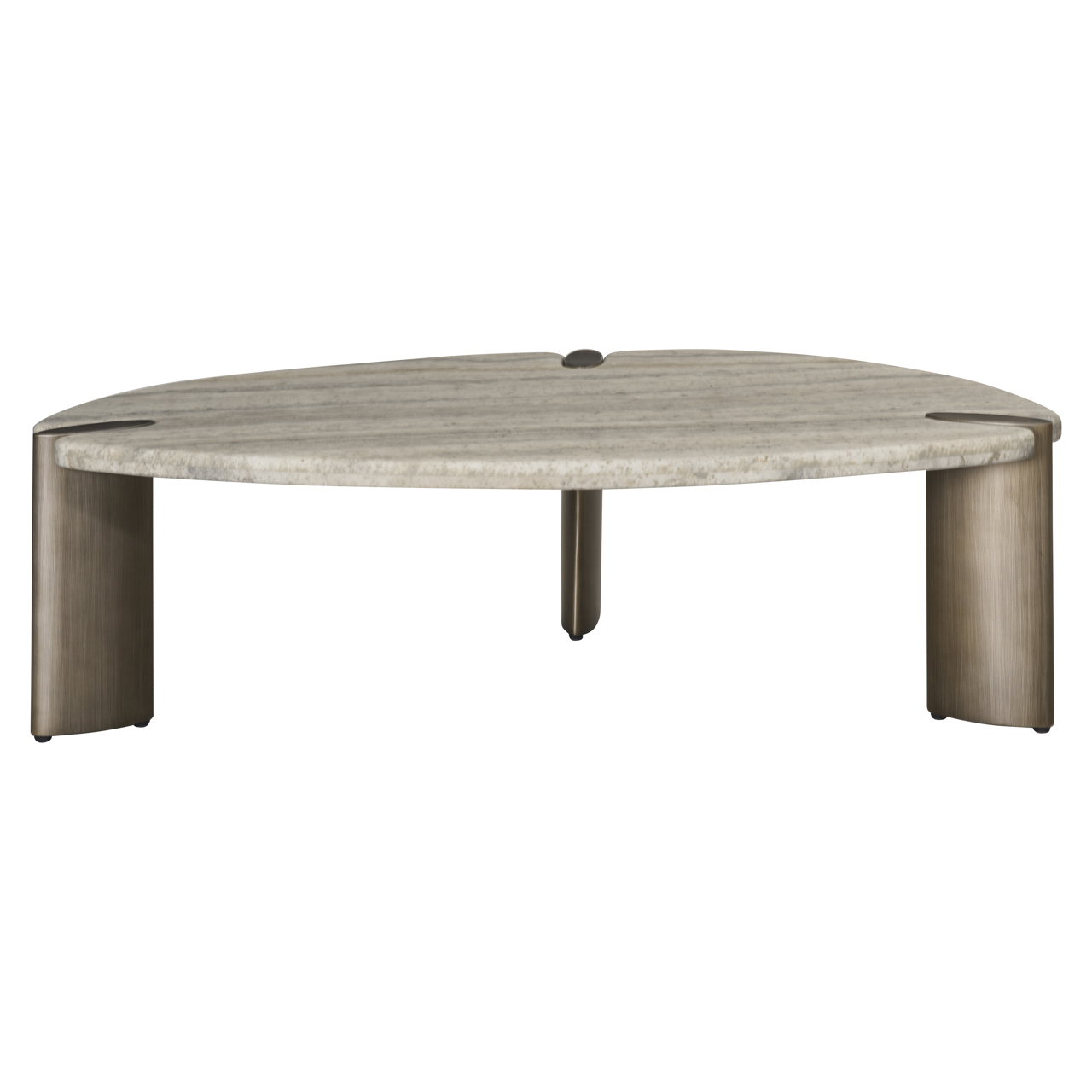 Couchtisch Arcadia grey (Ijzer|Travertine) - Richmond Interiors