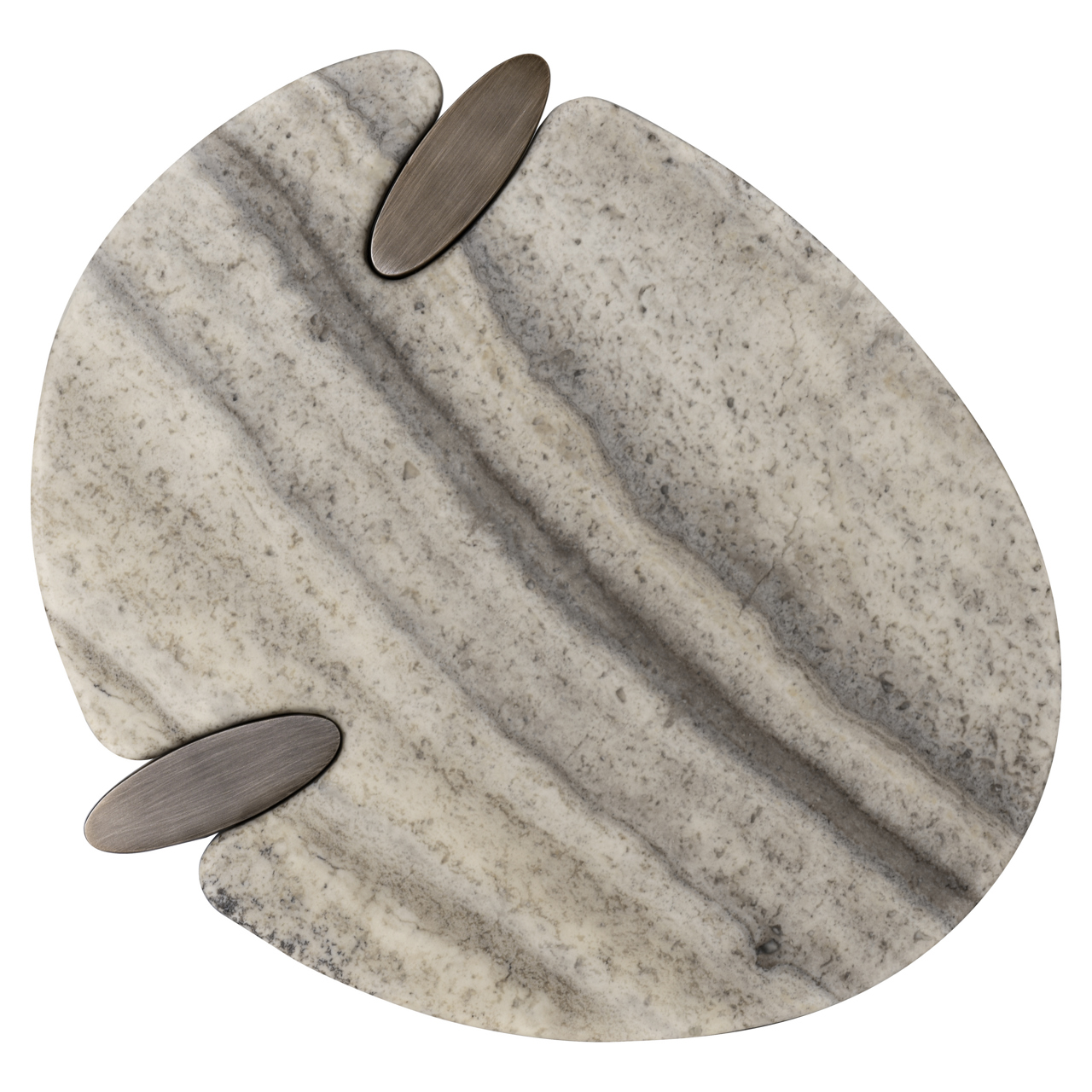 Beistelltisch Arcadia grey (Travertine|Ijzer) - Richmond Interiors