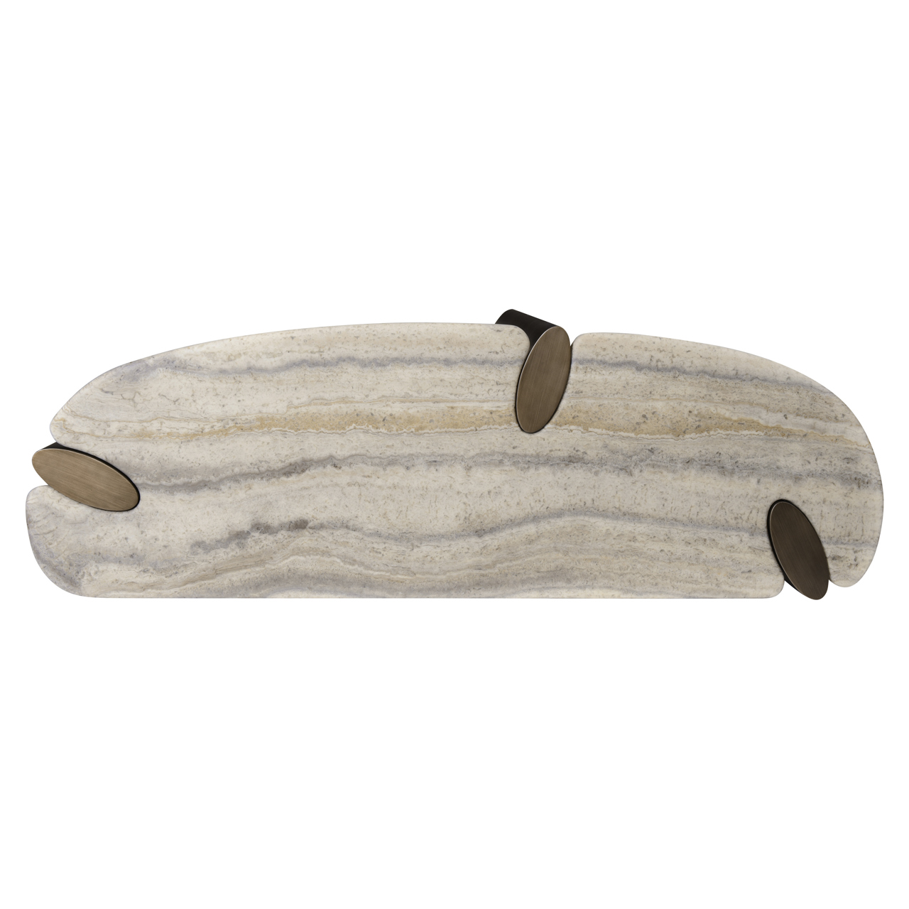 Konsole Arcadia grey (Ijzer|Travertine) - Richmond Interiors