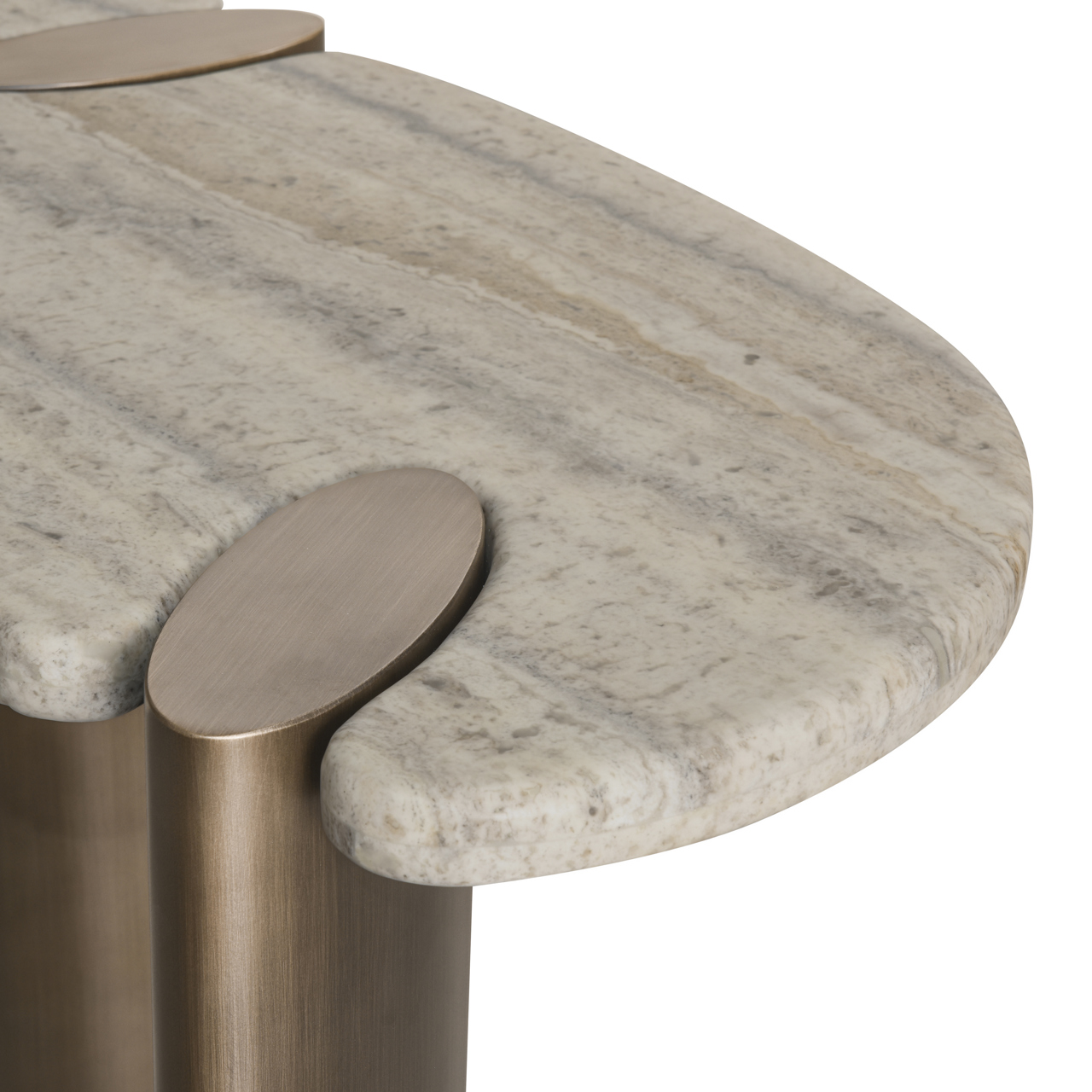 Konsole Arcadia grey (Ijzer|Travertine) - Richmond Interiors