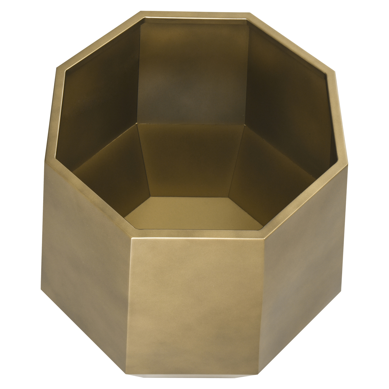 Jardinera Axis bronce dorado medium - Richmond Interiors