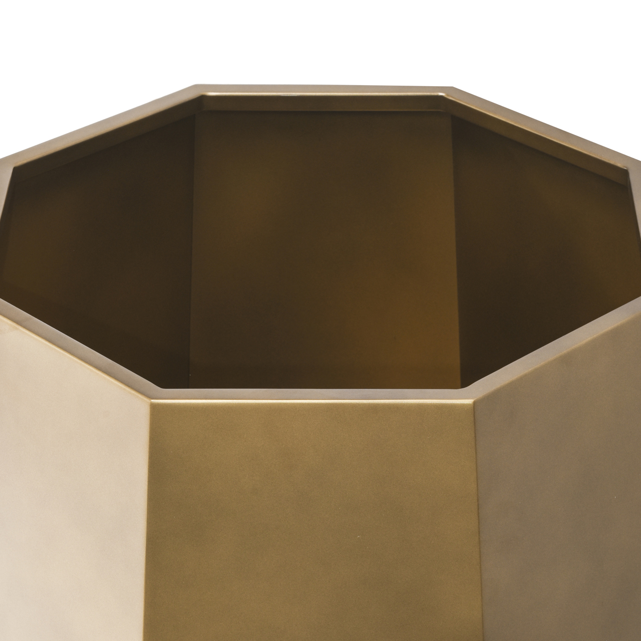 Jardinera Axis bronce dorado medium - Richmond Interiors
