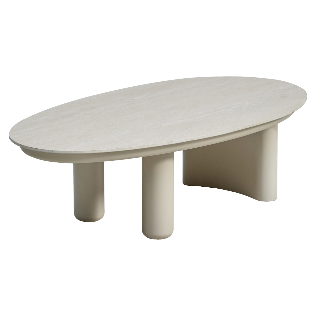 Outdoor coffee table Vêndome beige (Aluminium|Sintersteen) - Richmond Interiors
