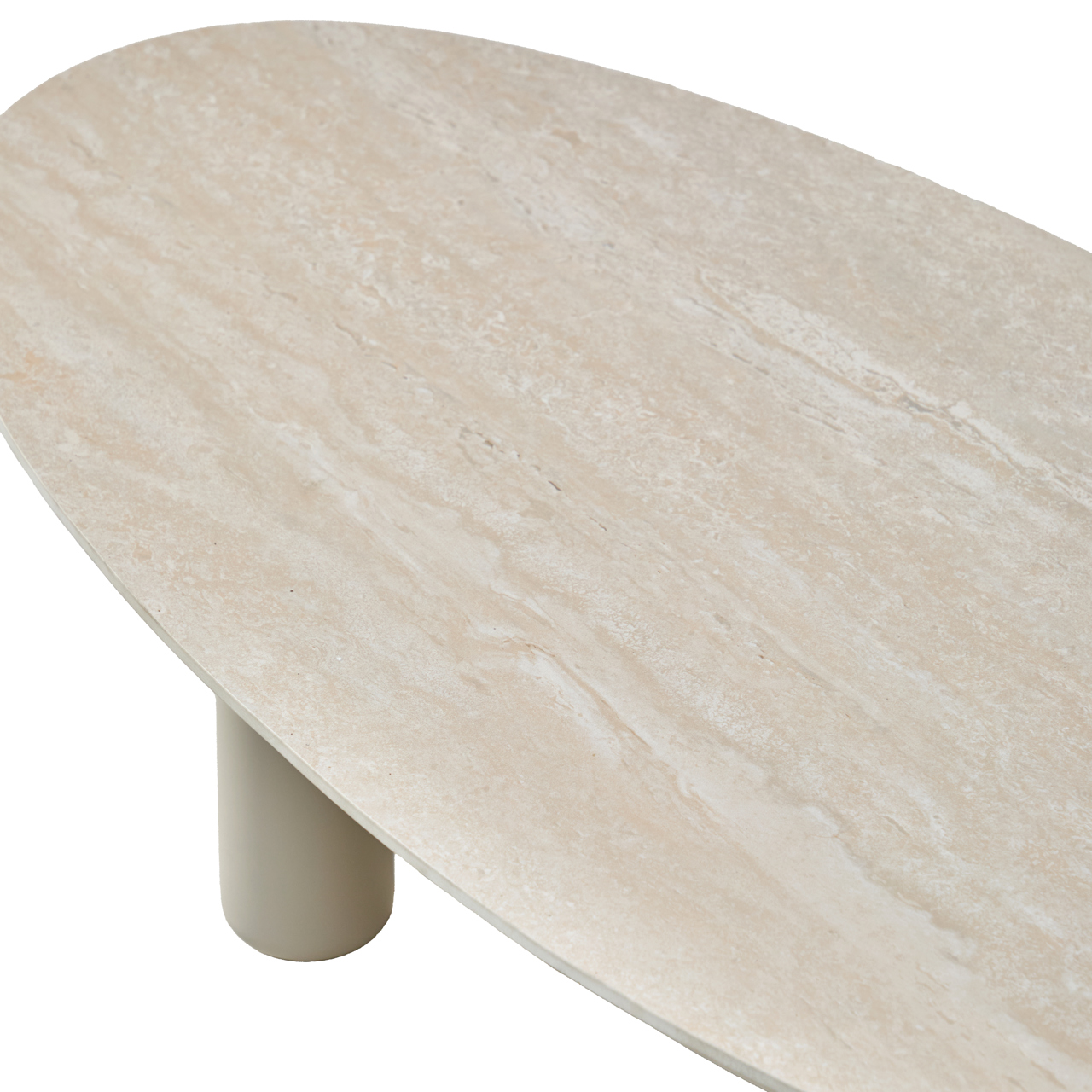Buiten salontafel Vêndome beige (Aluminium|Sintersteen) - Richmond Interiors