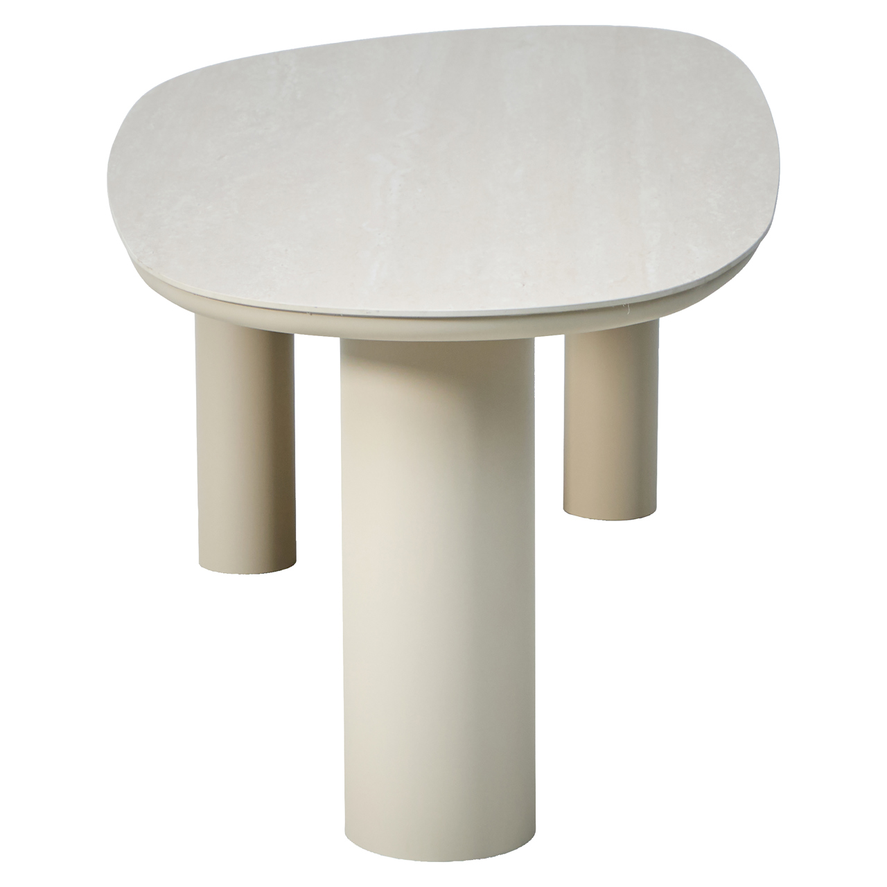 Outdoor eettafel Jabali beige (Aluminium|Sintersteen) - Richmond Interiors
