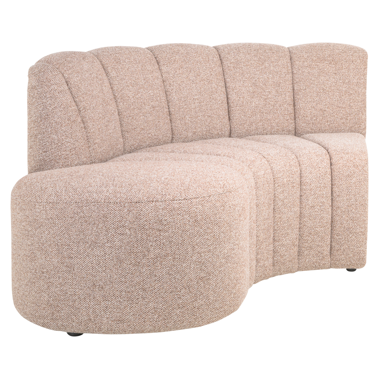 Sitzbank Landmark nach Maß open end left round - fully upholstered - Richmond Interiors