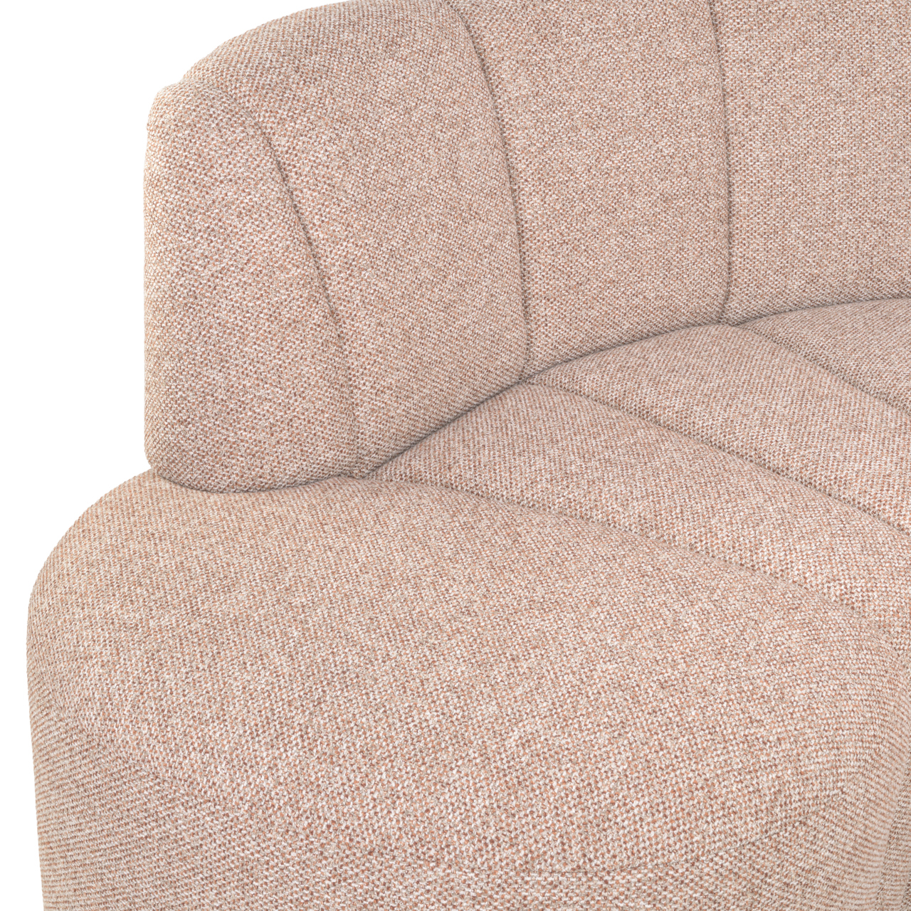 Sitzbank Landmark nach Maß open end left round - fully upholstered - Richmond Interiors