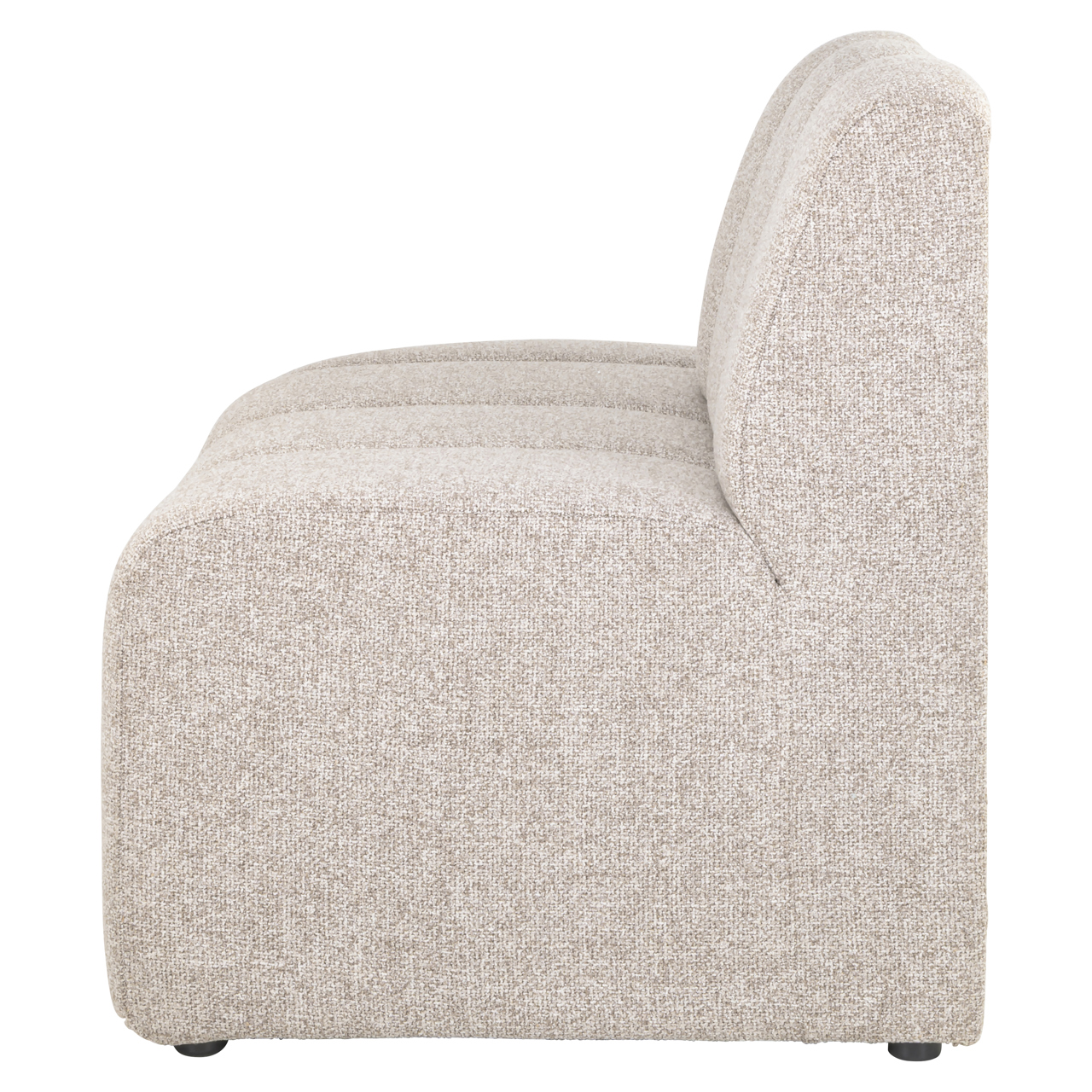 Sitzbank Landmark cayenne brown open end left straight - fully upholstered - Richmond Interiors