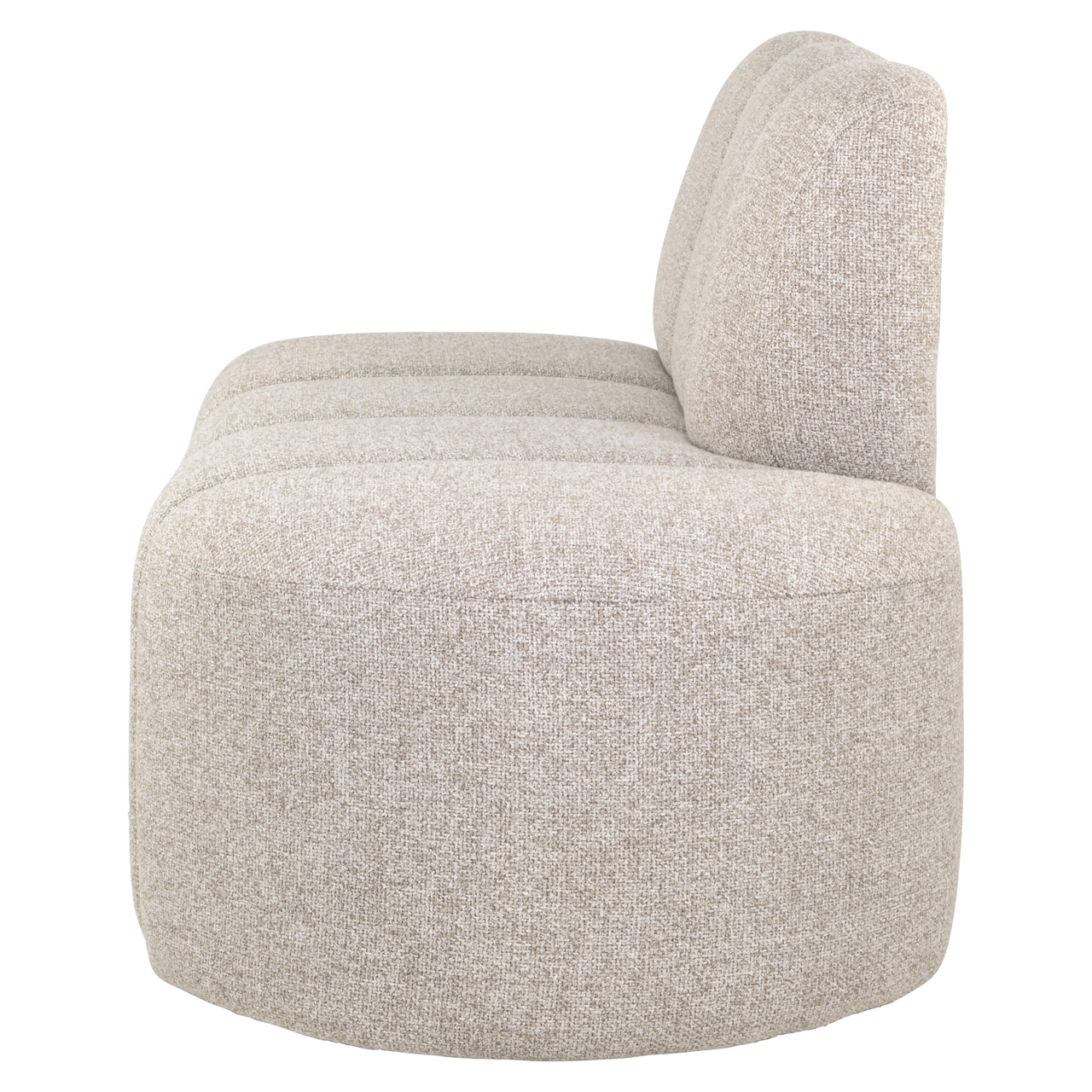 Sitzbank Landmark cayenne brown open end right straight - fully upholstered - Richmond Interiors