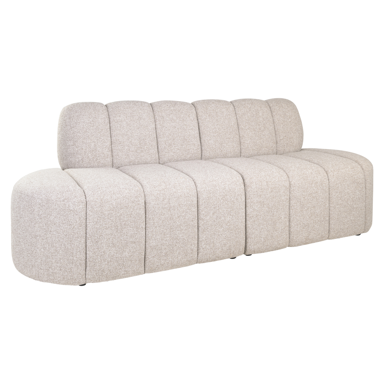 Sitzbank Landmark cayenne brown open end right straight - fully upholstered - Richmond Interiors