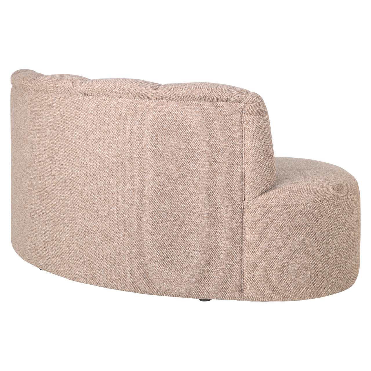 Sitzbank Landmark cayenne cognac open end left round - fully upholstered - Richmond Interiors
