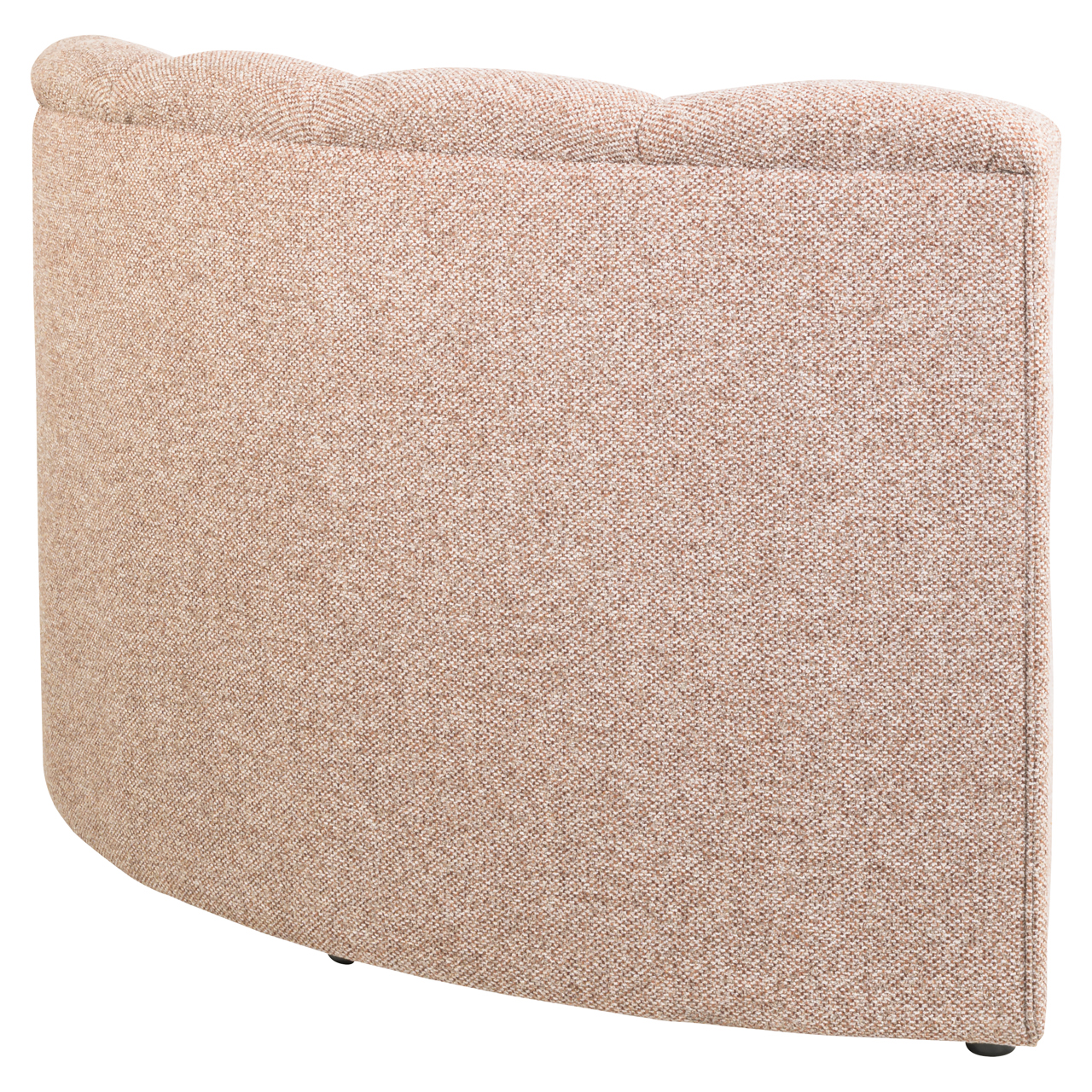 Sitzbank Landmark cayenne cognac open end right round - fully upholstered - Richmond Interiors