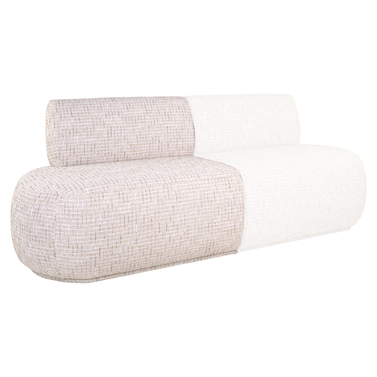 Sitzbank Sorrobon trendy cream open end left straight - Richmond Interiors