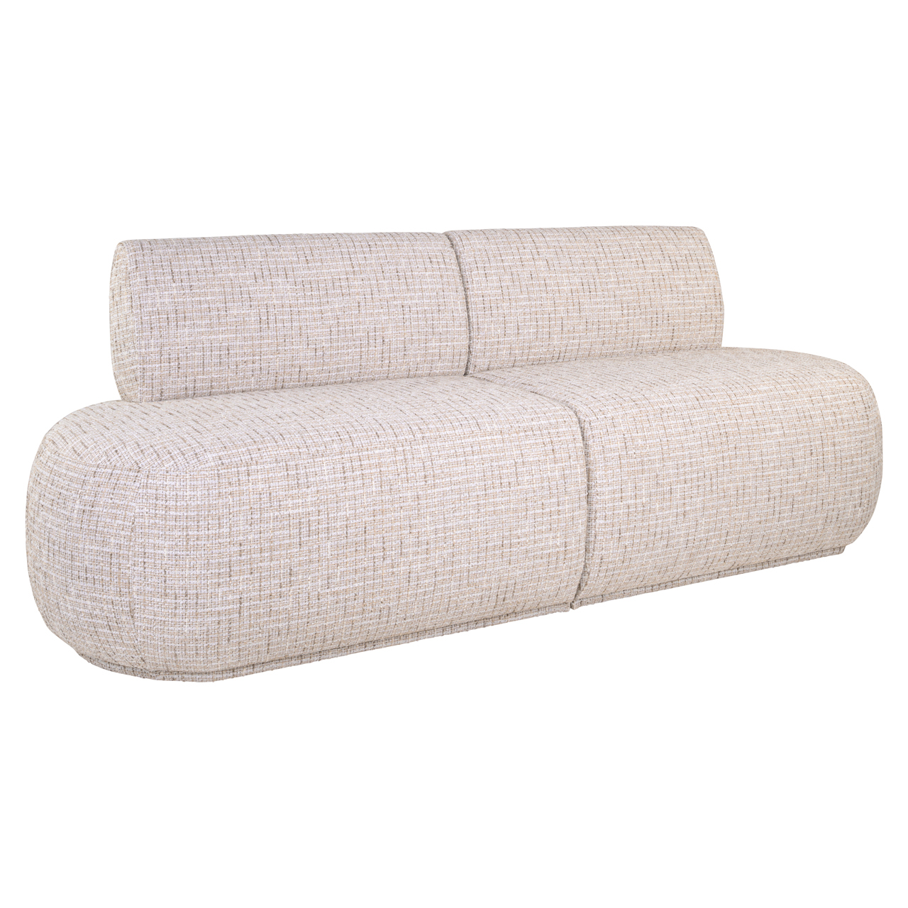 Sitzbank Sorrobon trendy cream open end left straight - Richmond Interiors