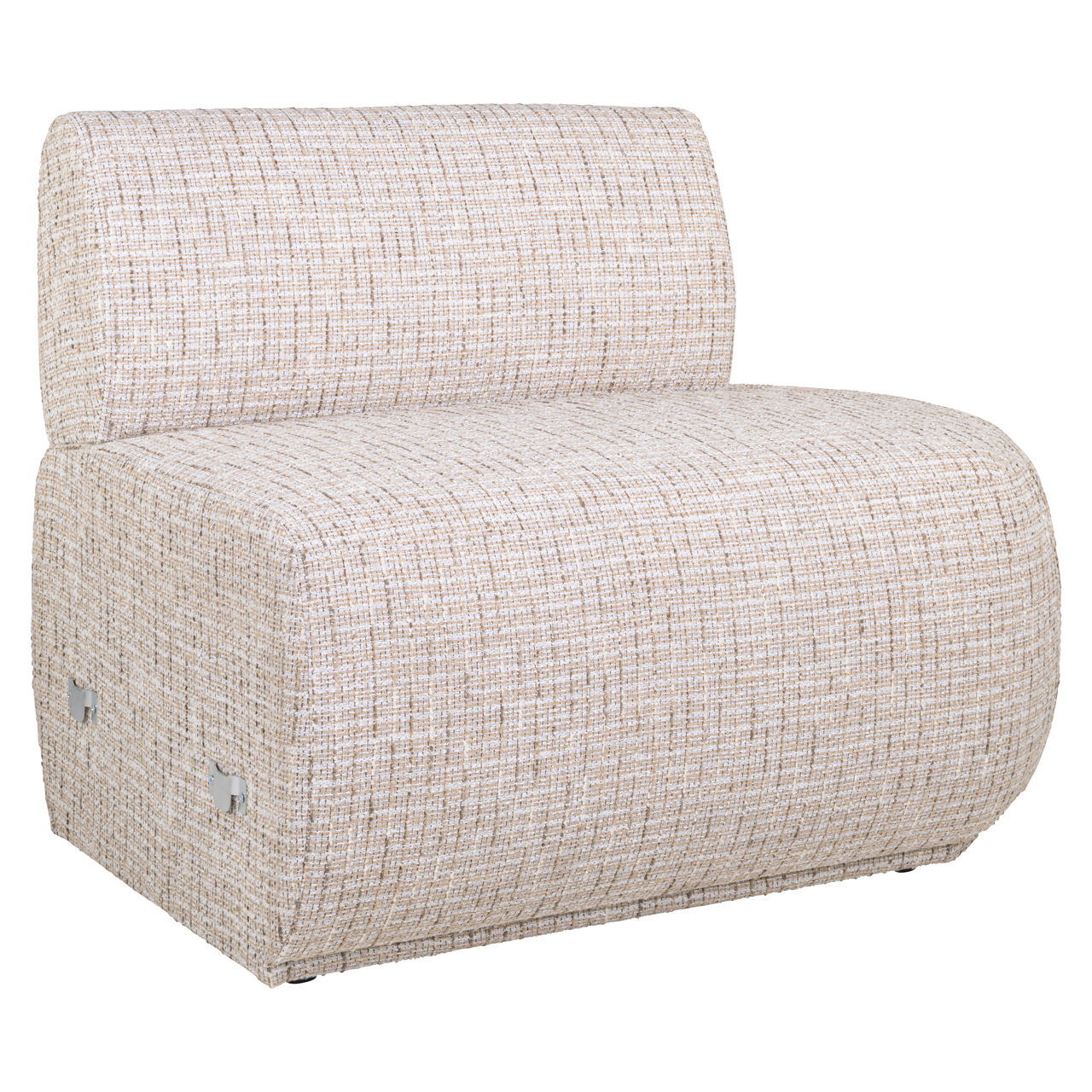Eetkamer bank Sorrobon trendy cream open end right straight - Richmond Interiors
