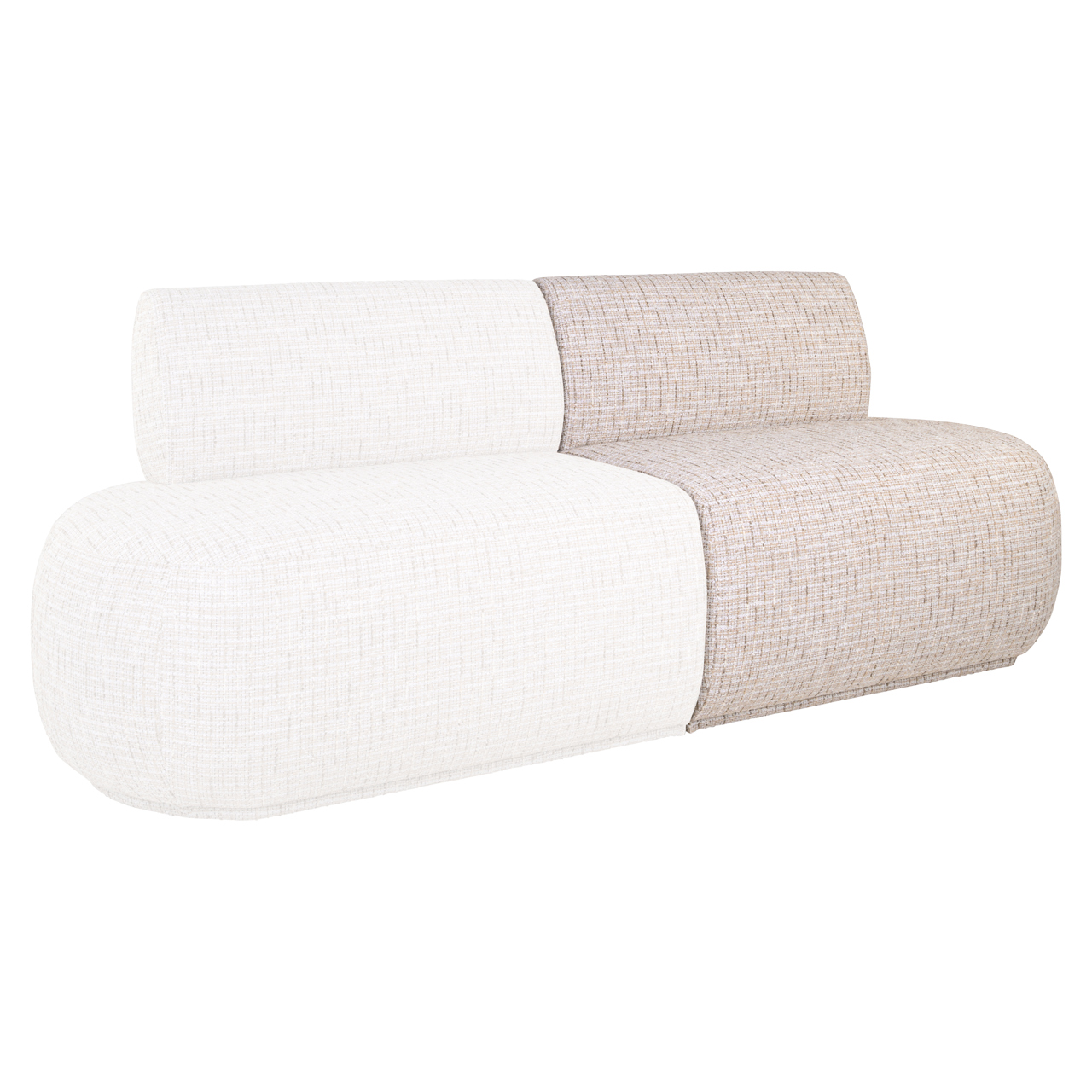 Sitzbank Sorrobon trendy cream open end right straight - Richmond Interiors