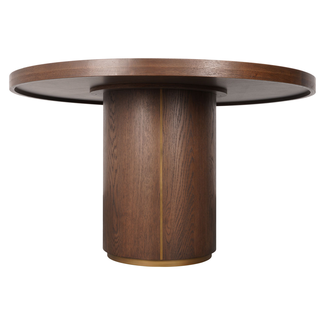 Esstisch Willox beige 130Ø including glass - Richmond Interiors