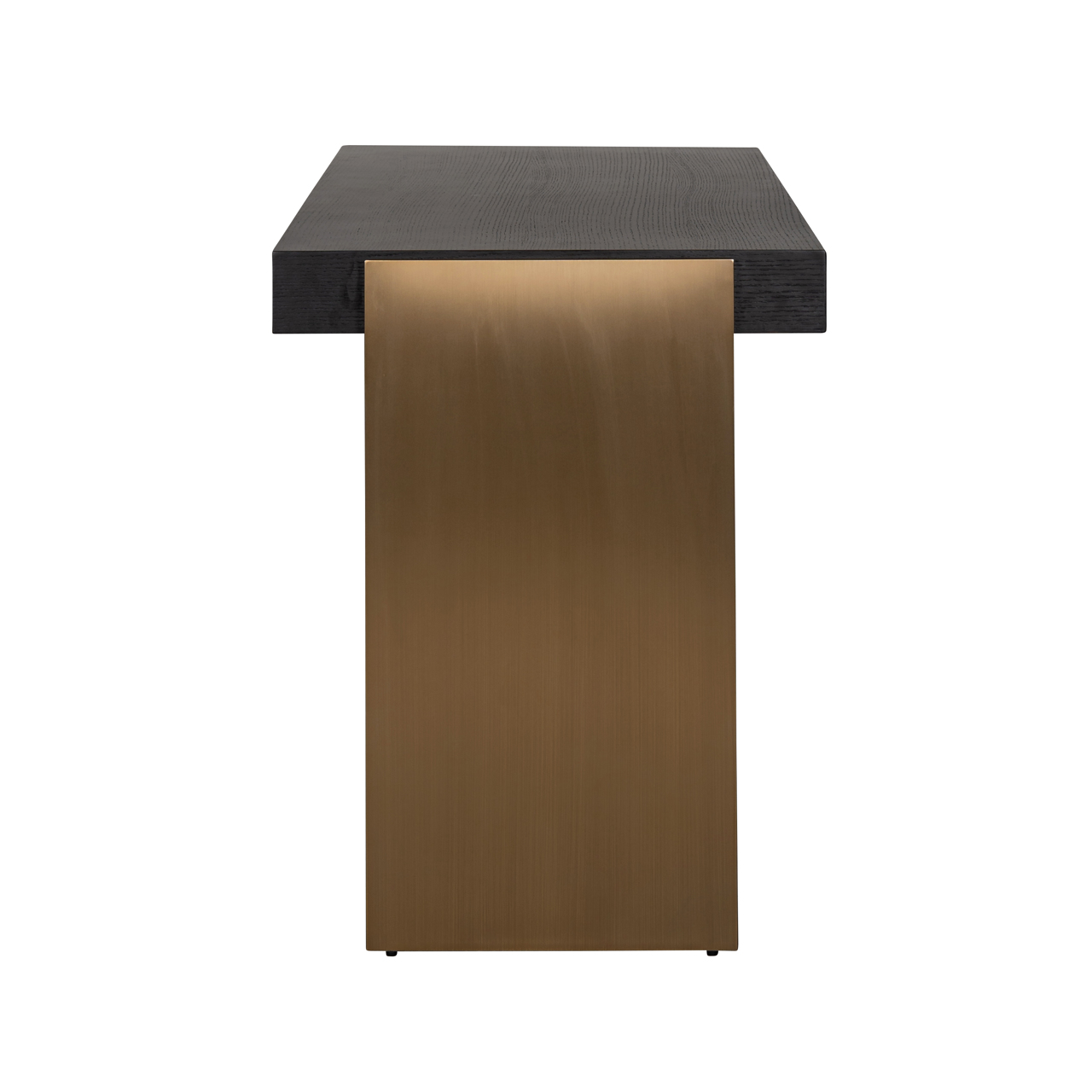 Schreibtisch Alexander Jones charcoal (Connar) (Edelstahl|Mdf) - Richmond Interiors