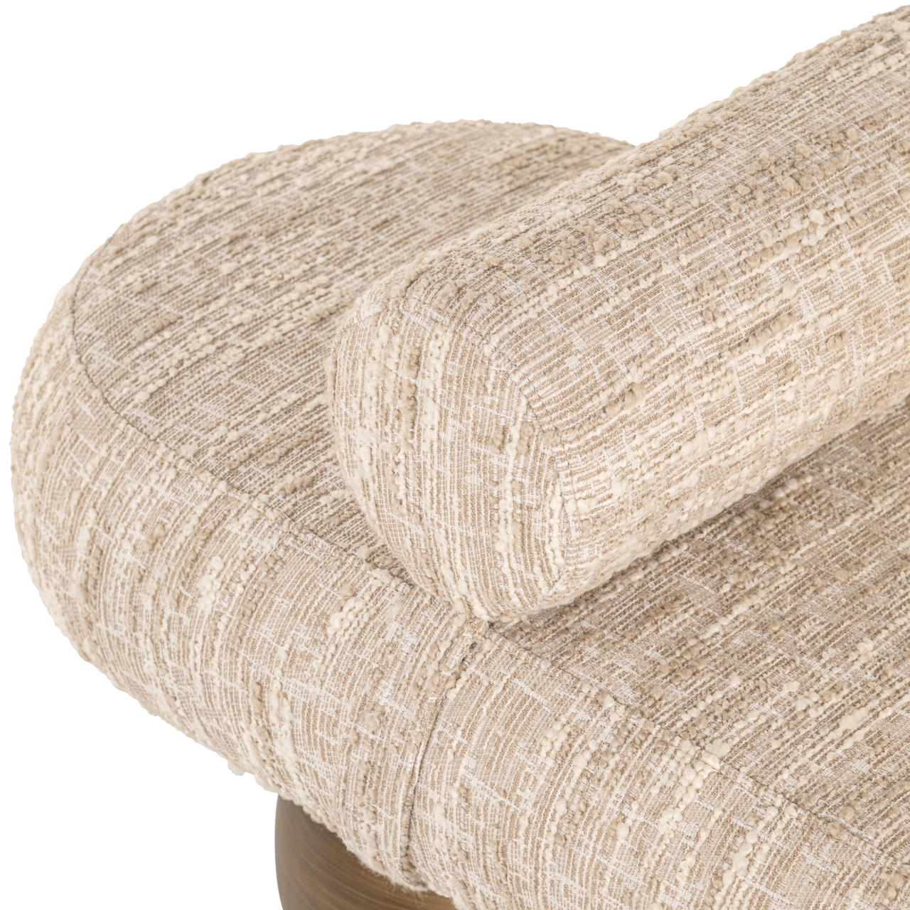 Bank Alexander Jones beige angora (Geneva) - Richmond Interiors