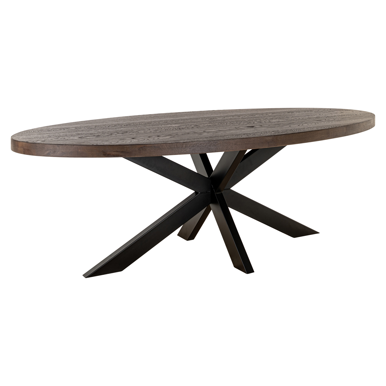 Esstisch Watson Dark brown/black 235 (Eiche|Ijzer) - Richmond Interiors