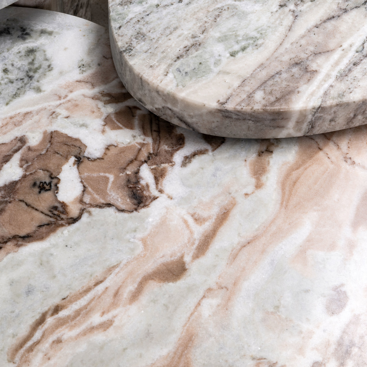Couchtisch Camino Blush beige (Set aus 3) - Richmond Interiors