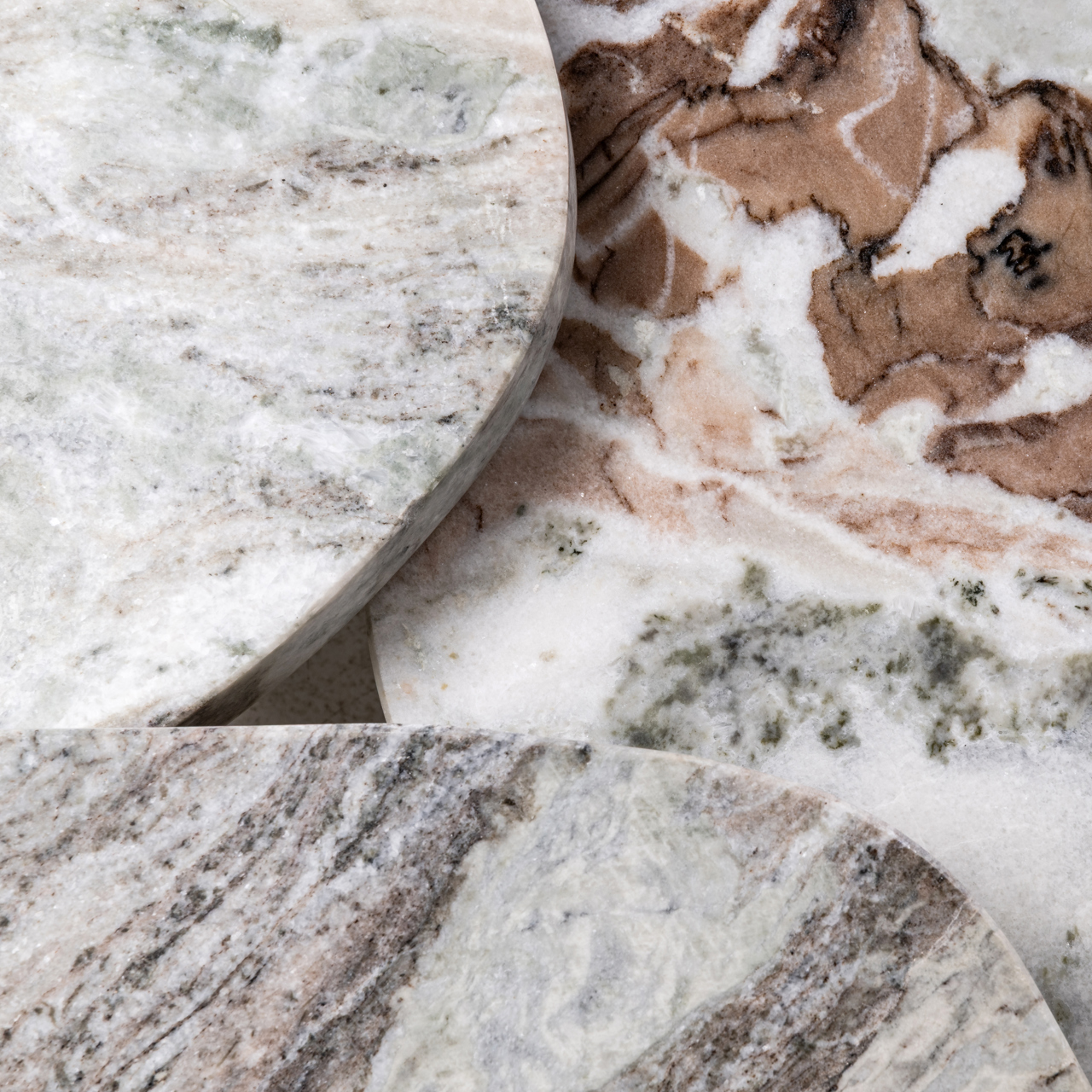 Couchtisch Camino Blush beige (Set aus 3) - Richmond Interiors