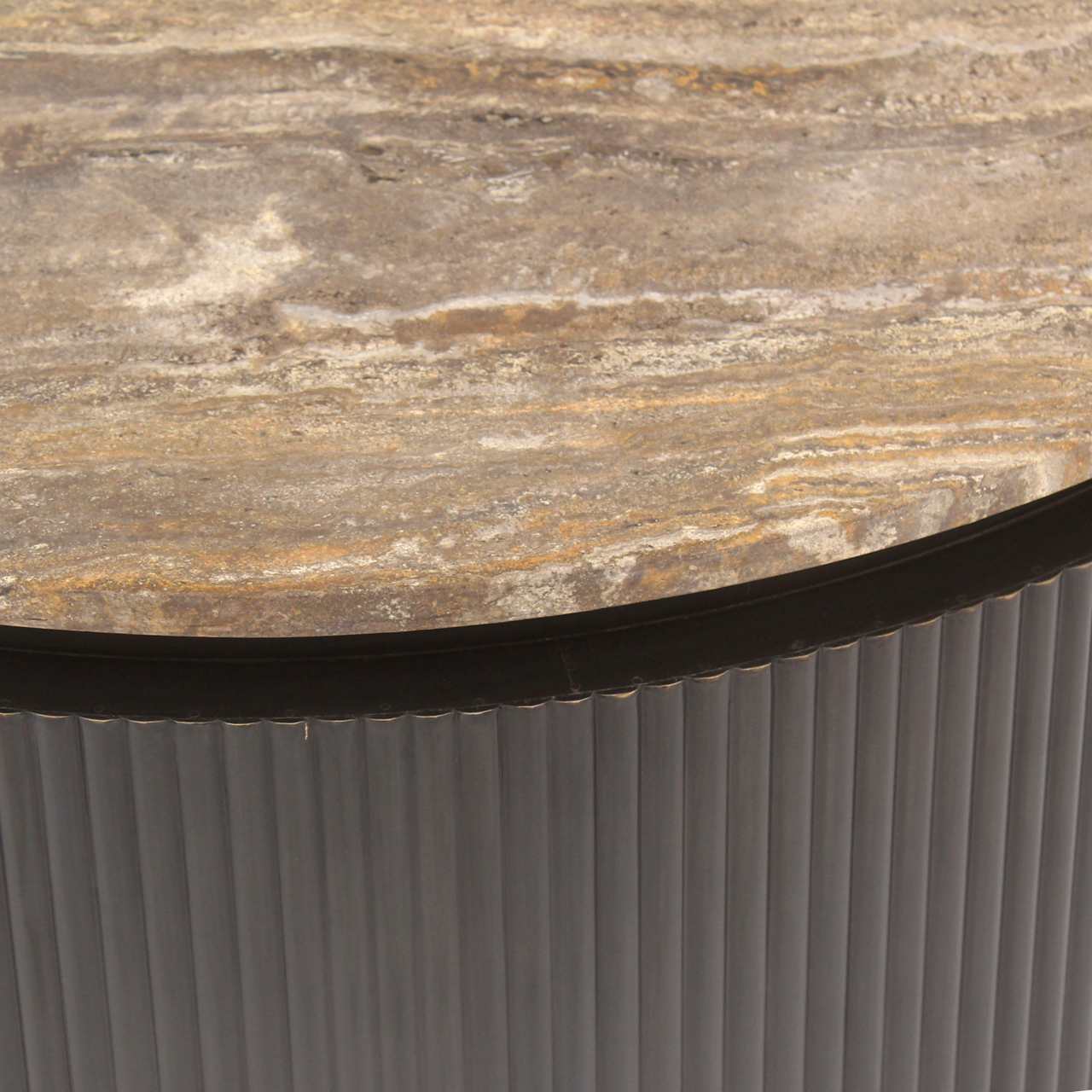 Couchtisch Russo ash brown 90Ø - Richmond Interiors