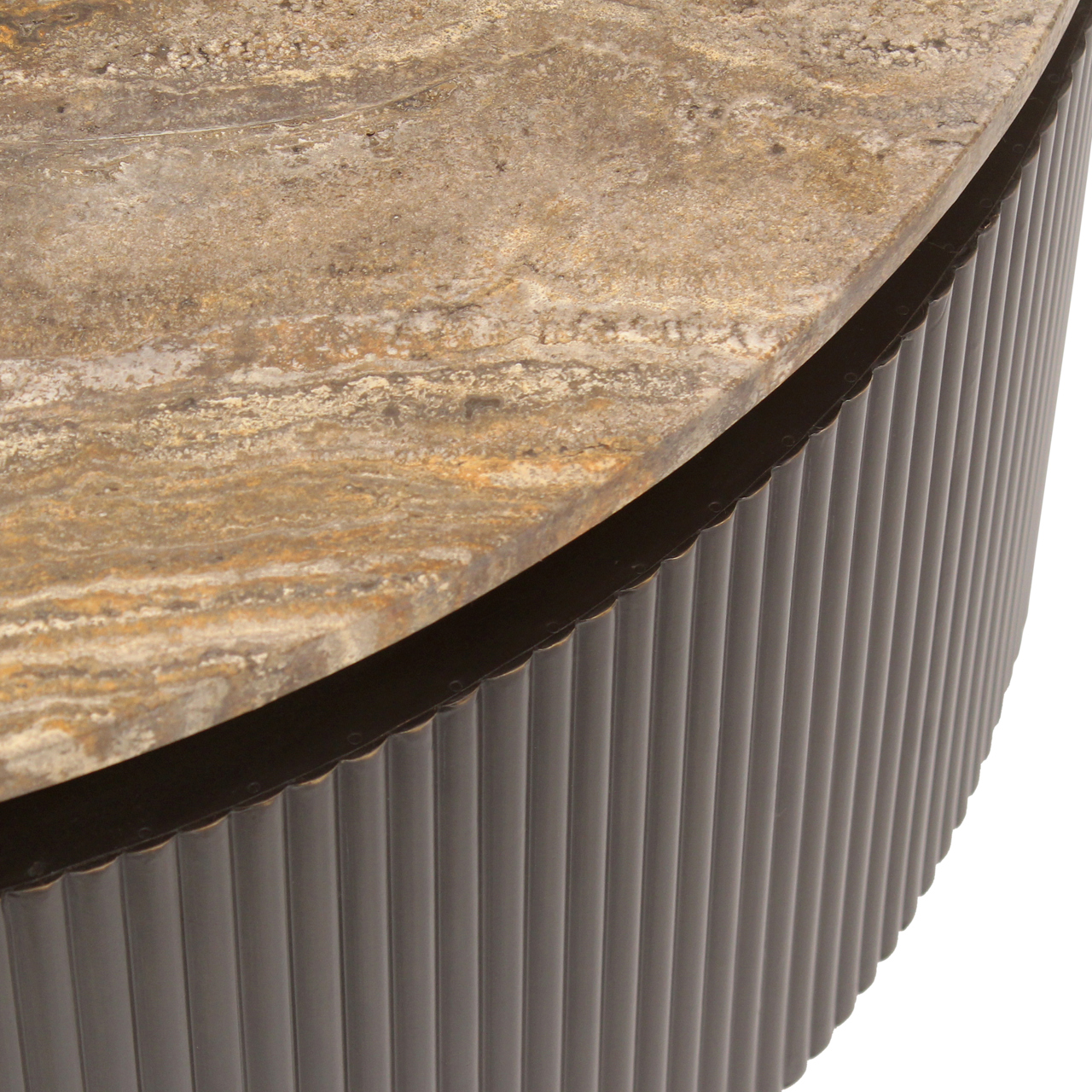 Couchtisch Russo ash brown 90Ø - Richmond Interiors