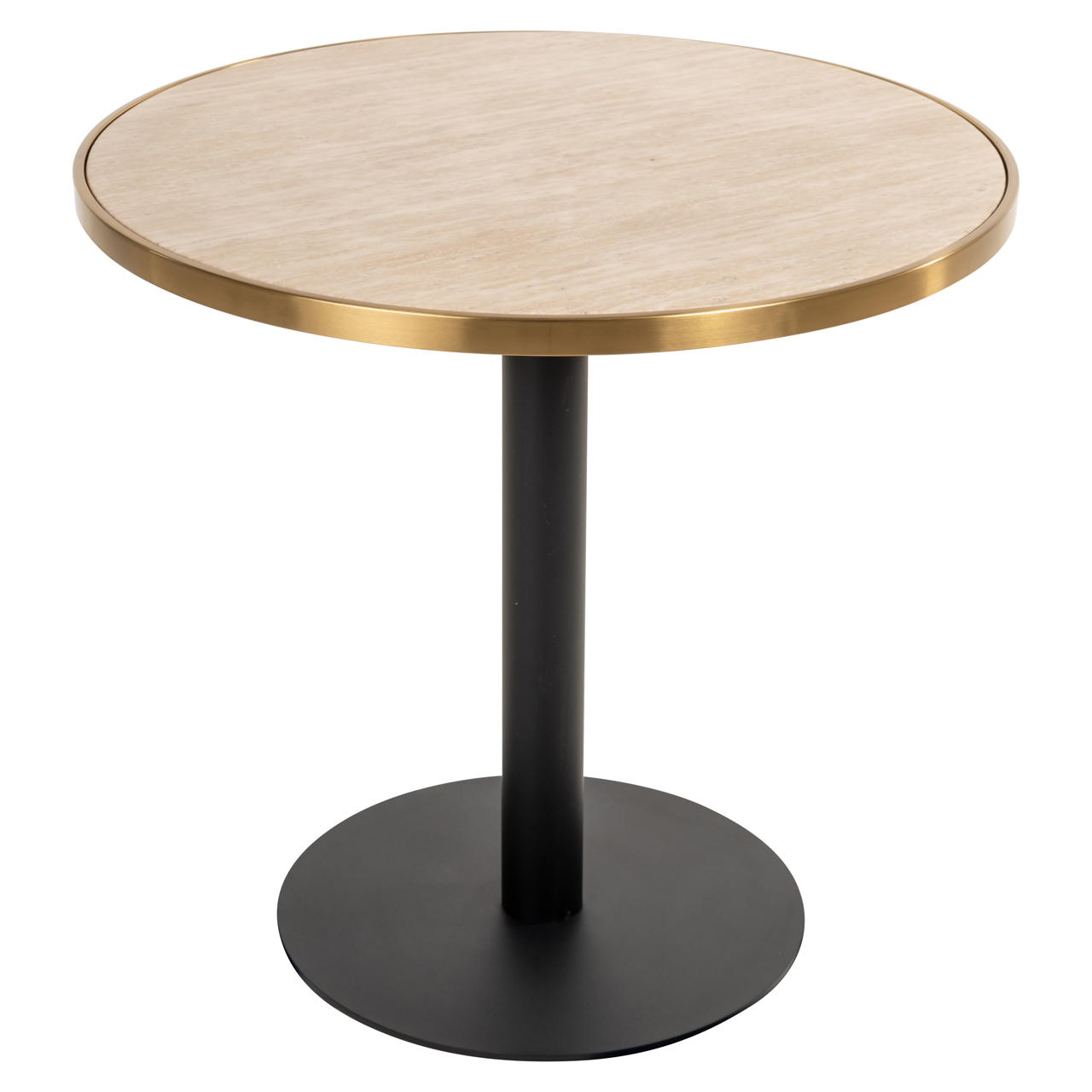 Mesa de bistró Brazza beige 80Ø - Richmond Interiors