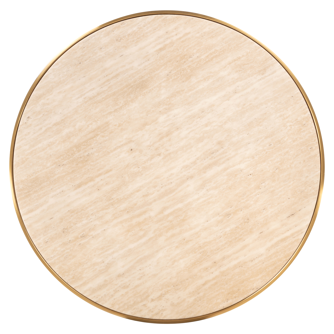 Mesa de bistró Brazza beige 80Ø - Richmond Interiors