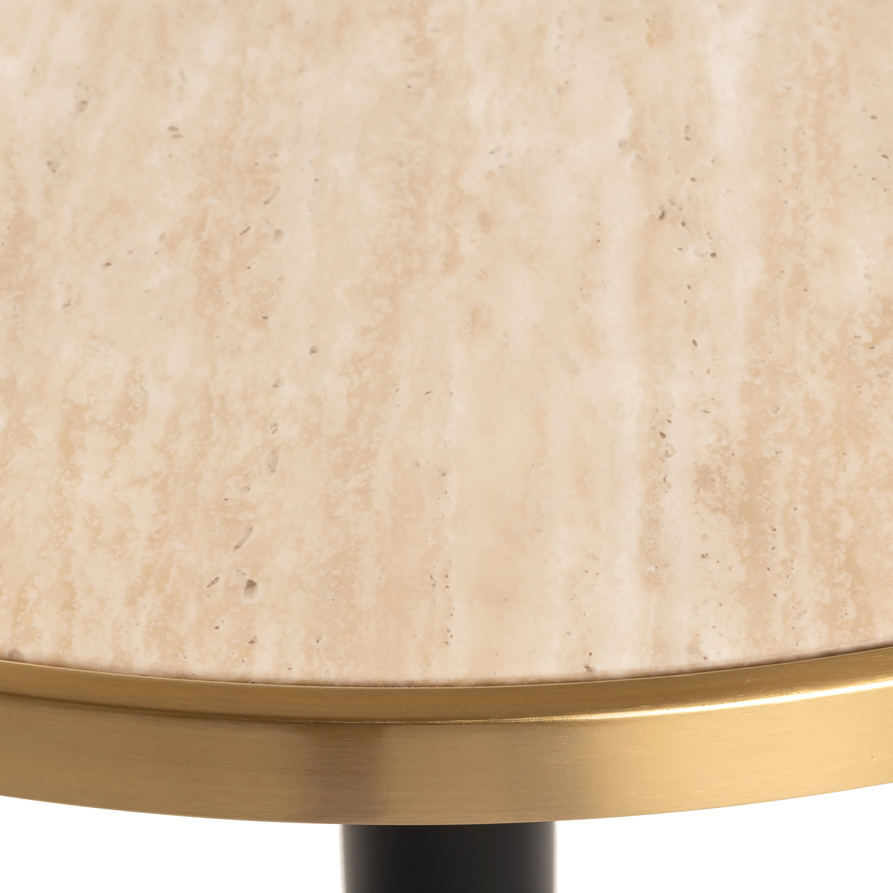Mesa de bistró Brazza beige 80Ø - Richmond Interiors