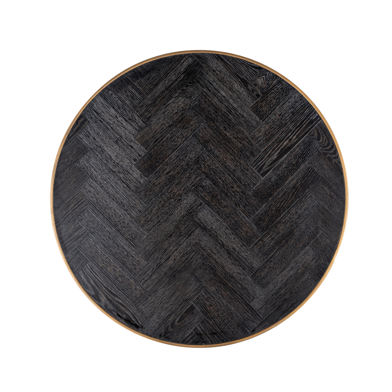 Couchtisch Blackbone Brass black rustic (Set of 2) - Richmond Interiors