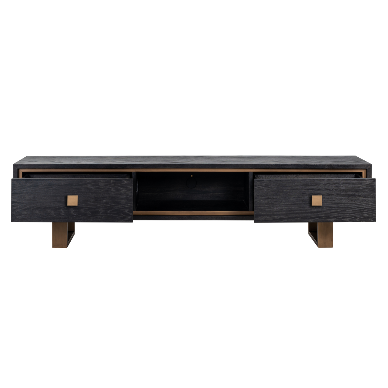 TV-Schrank Hunter black rustic - Richmond Interiors