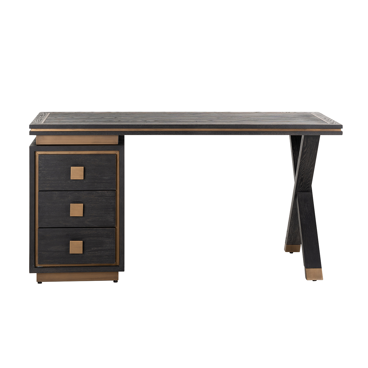 Escritorio Hunter black rustic - Richmond Interiors