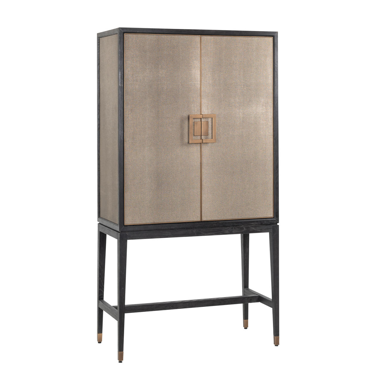 Schrank Bloomville brass shagreen - Richmond Interiors