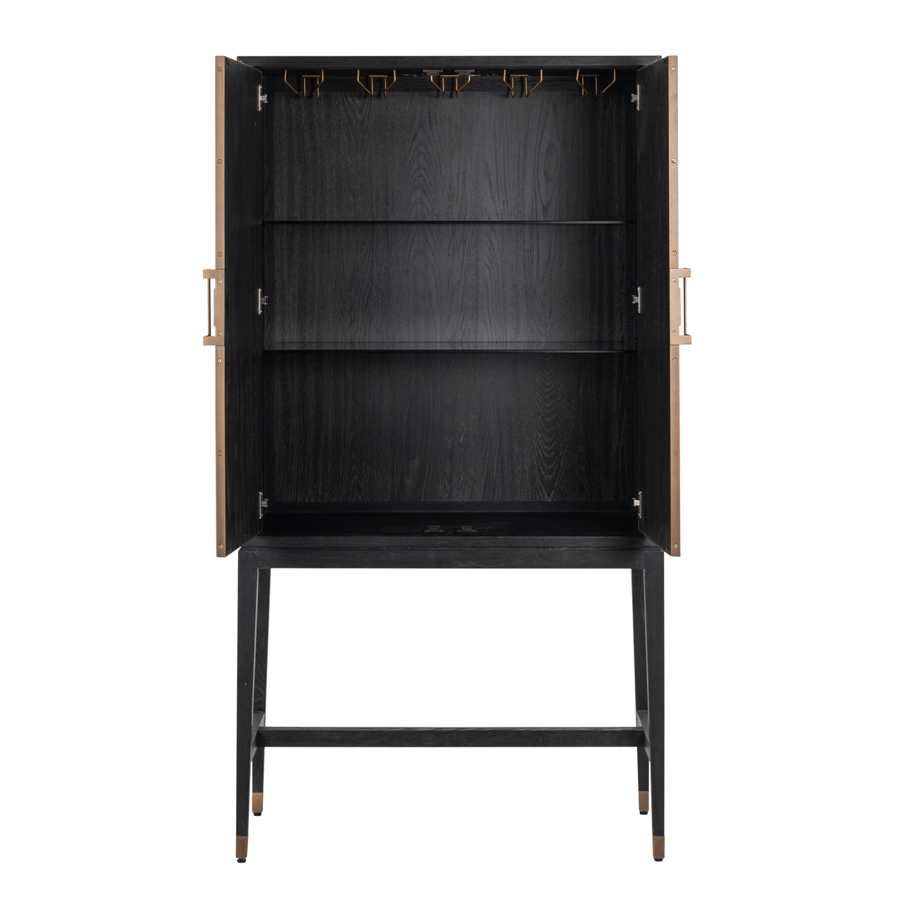 Schrank Bloomville brass shagreen - Richmond Interiors