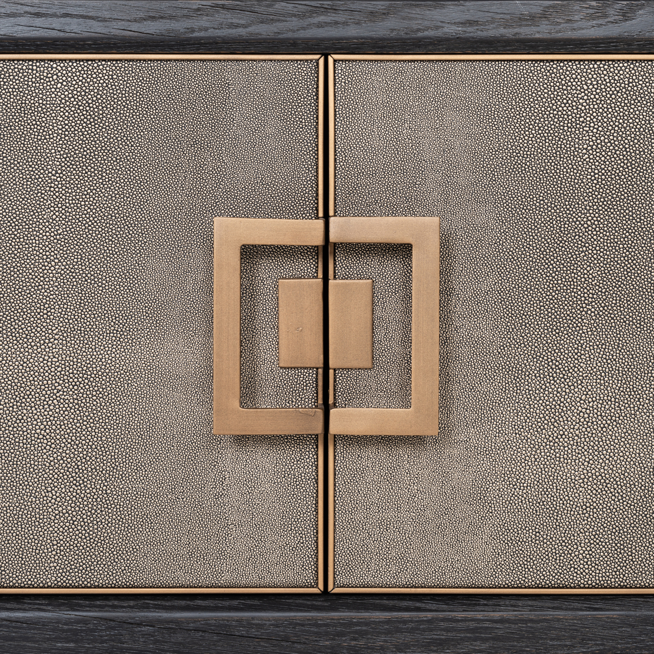 TV-Schrank Bloomville brass shagreen - Richmond Interiors