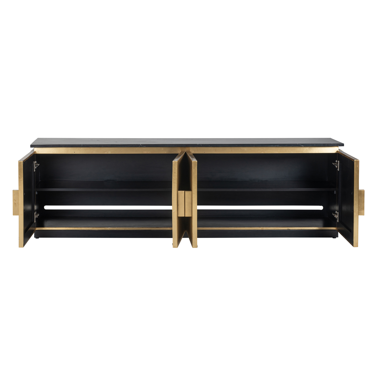 TV-Schrank Ironville gold - Richmond Interiors
