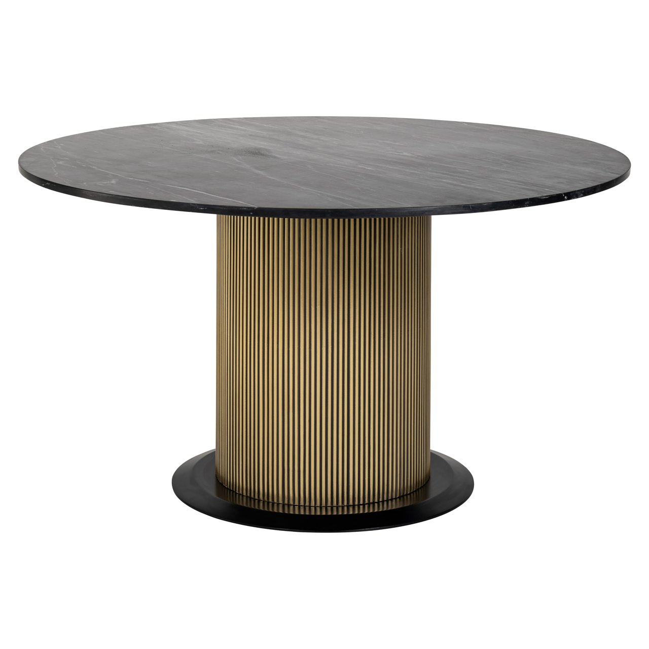 Esstisch Ironville gold 140Ø - Richmond Interiors