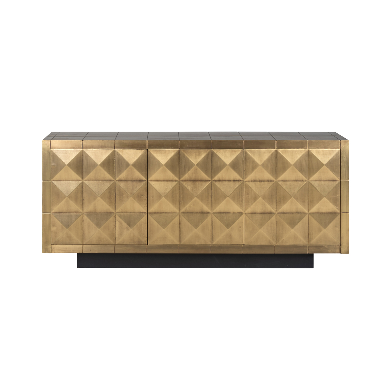 Sideboard Collada brushed gold (Metall|Mdf|Holz) - Richmond Interiors