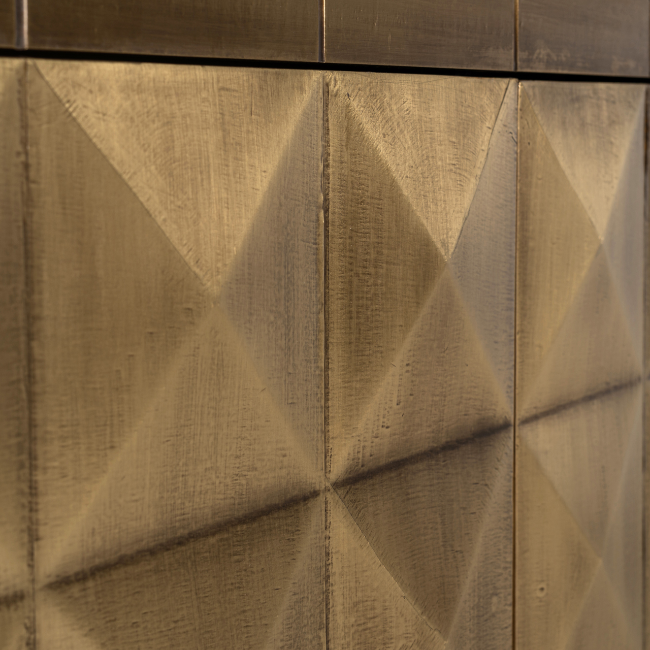 Sideboard Collada brushed gold (Metall|Mdf|Holz) - Richmond Interiors
