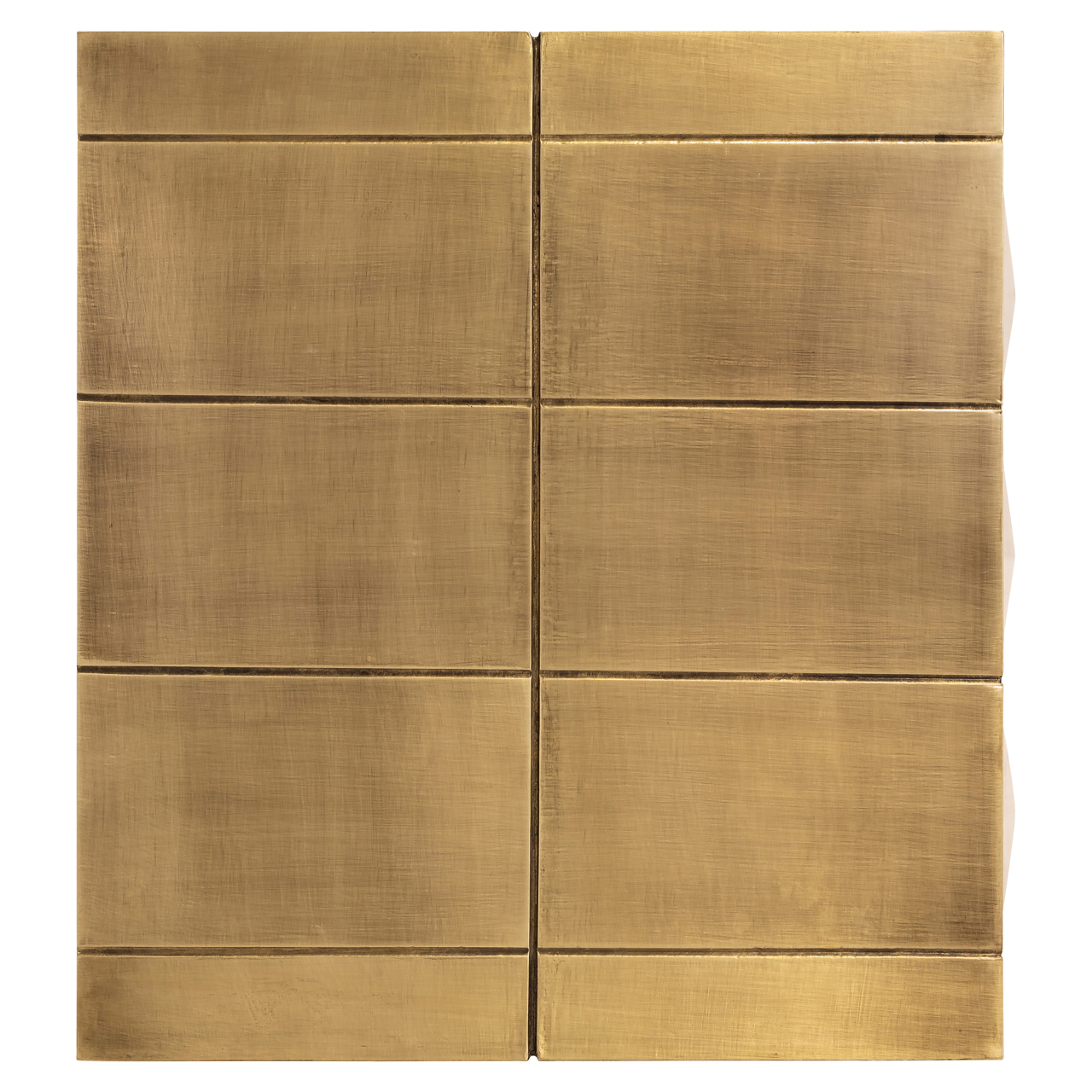 Nachttisch Collada brushed gold (Mdf|Messing) - Richmond Interiors