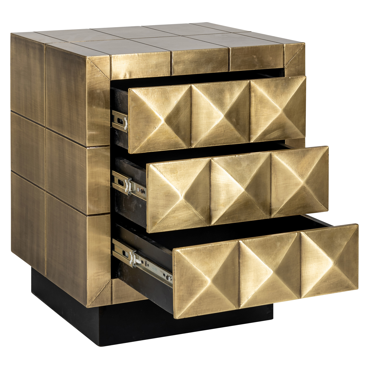 Nachttisch Collada brushed gold - Richmond Interiors