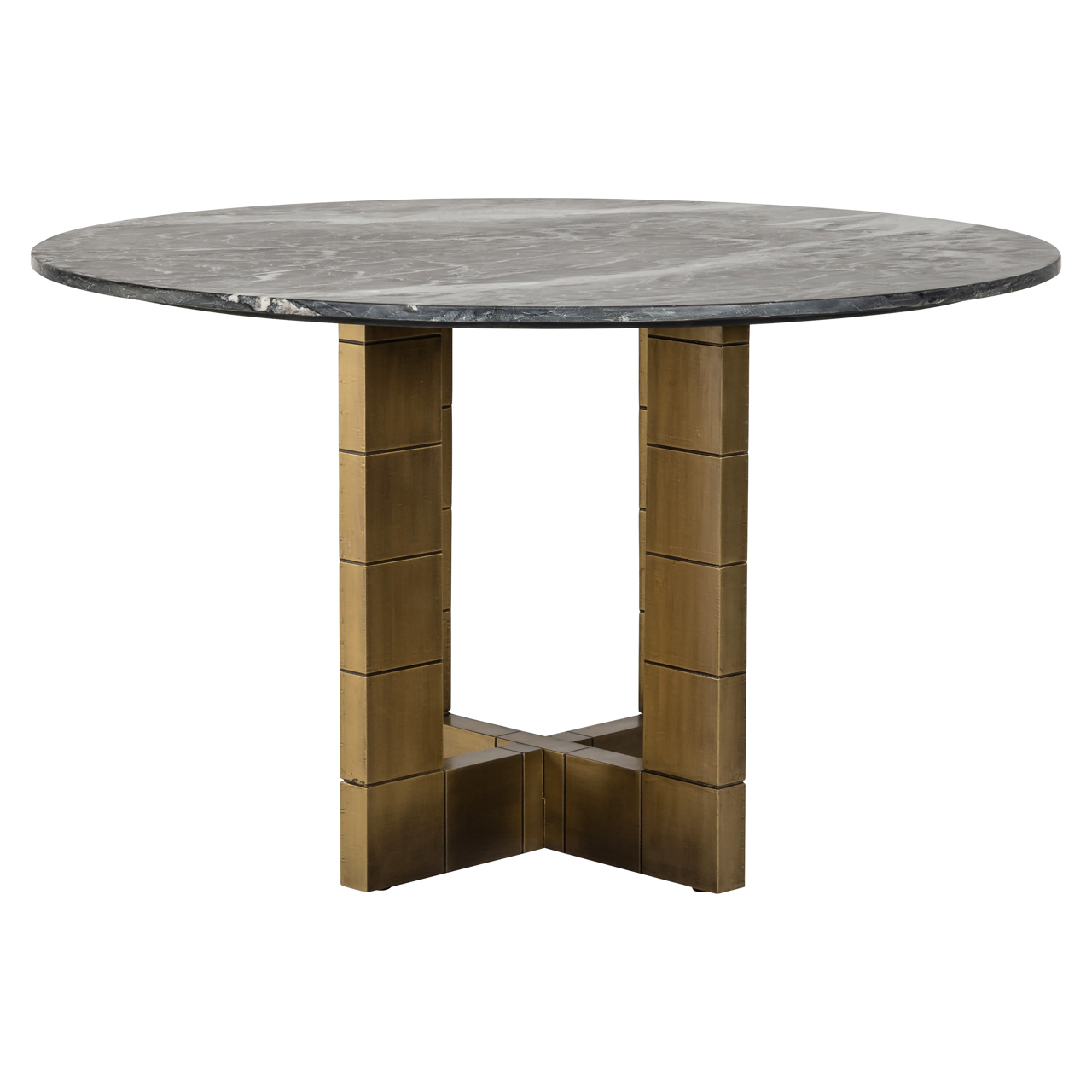 Esstisch Collada black/gold 130Ø - Richmond Interiors